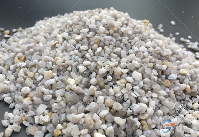 勤超4-8mm中号石英砂过滤材料